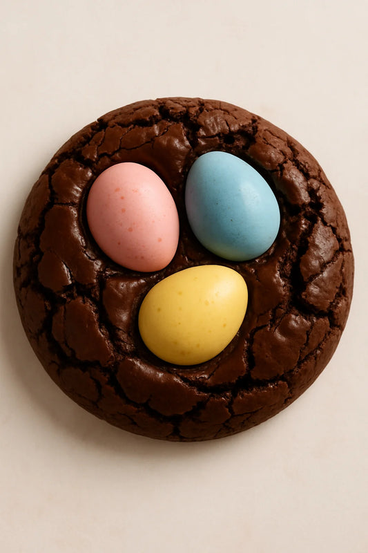 Candy Egg Brownie Cookie